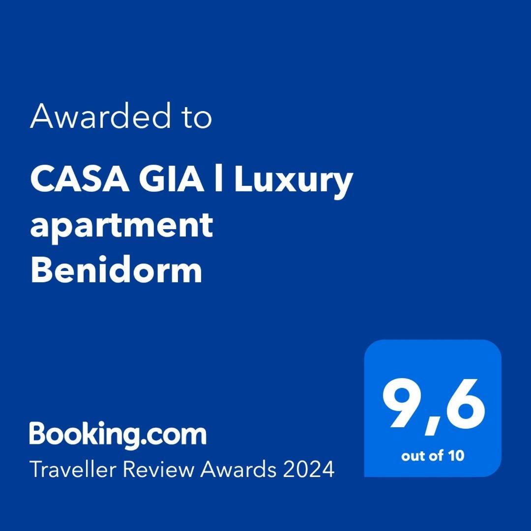 Casa Gia L Luxury Apartment Бенидорм Экстерьер фото